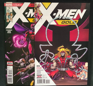 X-MEN GOLD (2017 MARVEL) #10 and #14 2 Book lot Marvel Comics