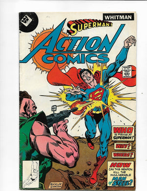 ACTION COMICS #486 (Starring Superman) (1978) WHITMAN VARIANT