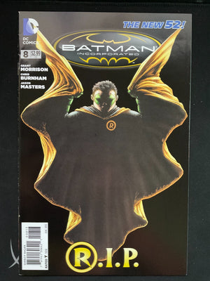 Batman Incorporated #8 DEATH OF DAMIAN WAYNE (DC 2013)