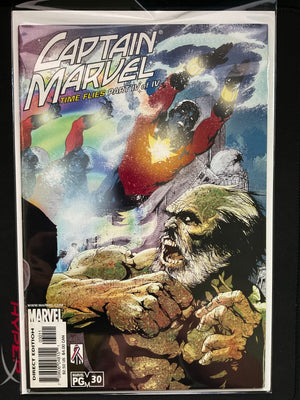 Captain Marvel 30 May 2002 Marvel Comics Time Flies Part 4 of 4