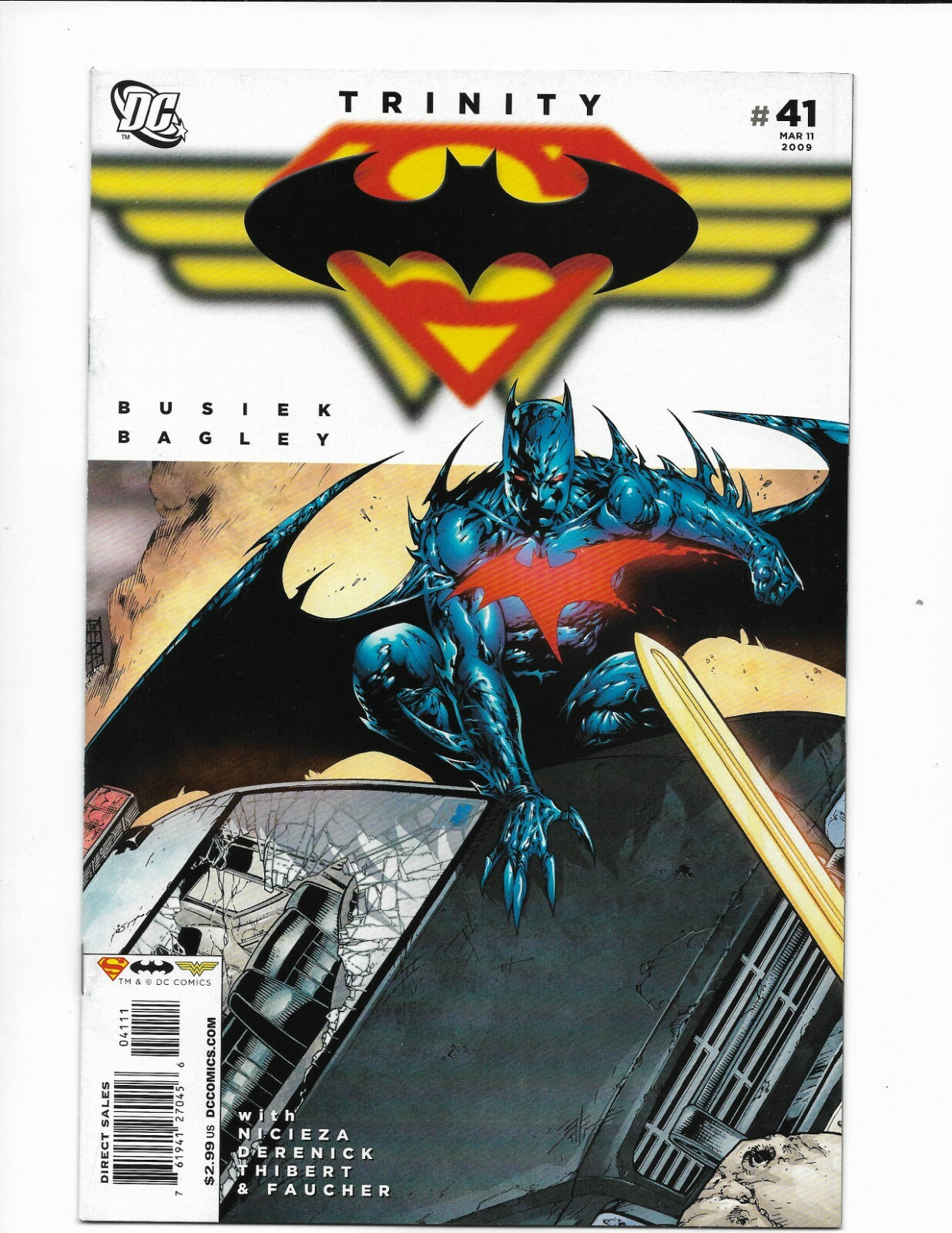 TRINITY #41 IN VF+/NM CONDITION FEATURING BATMAN