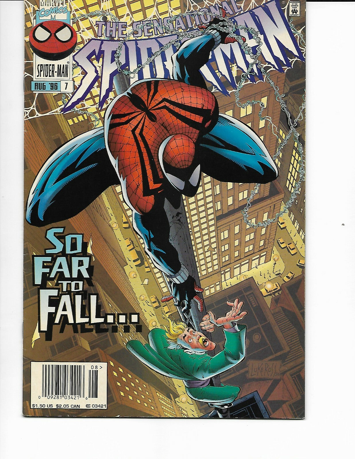 The Sensational Spider-Man #7 (Aug 1996, Marvel)