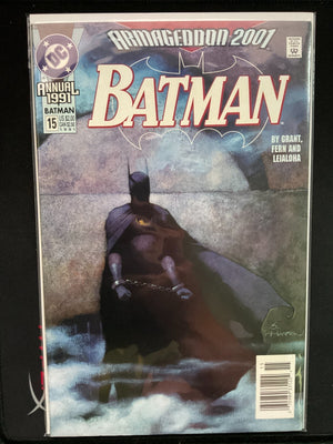 Batman #15 Comic Book - 1991 Annual - Armageddon 2001 - DC Comics