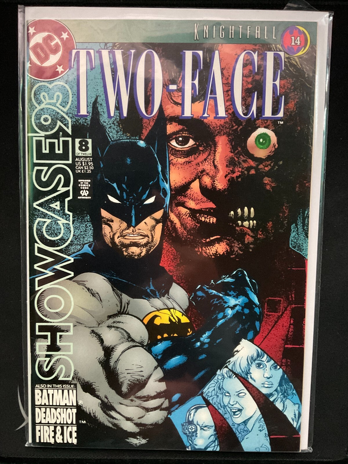 DC Comics Knightfall  TWO-FACE SHOWCASE '93 (PART-8 of 12) #14 - AUG.1993