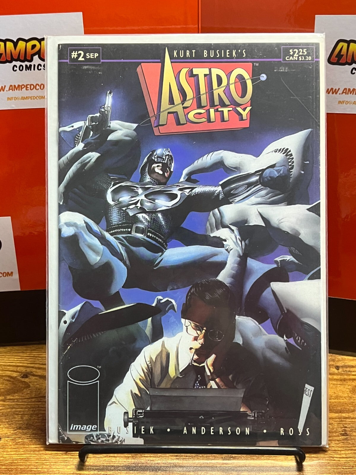 ASTRO CITY (VOL.1) #2 (Image, 1995) Kurt Busiek, Alex Ross