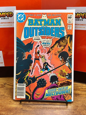 Batman and the Outsiders #4 1983 NEWSSTAND