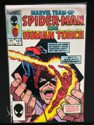 1984 Marvel Team Up: Spider-Man and the Human Torch #147 Marvel Comic Book