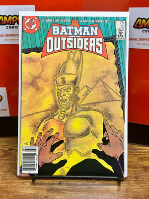 Batman And The Outsiders #18 DC Comics 1985 Newsstand Edition