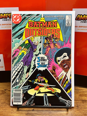 Batman And The Outsiders #21 DC Comics 1985 Newsstand Edition