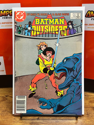 Batman And The Outsiders #24 Newsstand 1st appearance of Sister Eve **KEY**