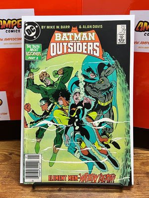 Batman And The Outsiders #29 1986 Newsstand Edition
