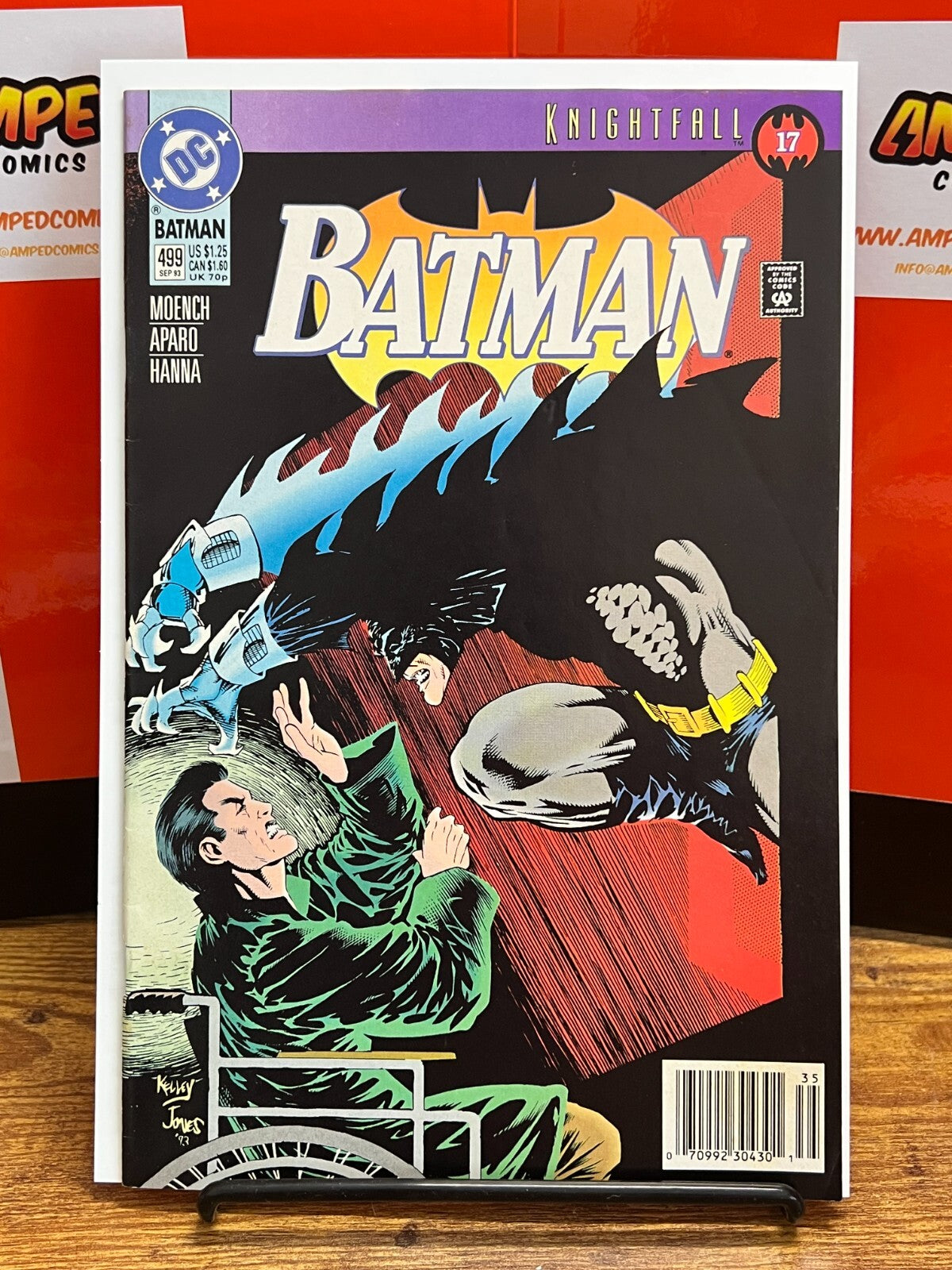 Batman #499 Knightfall pt 17 | DC NEWSSTAND VERSION