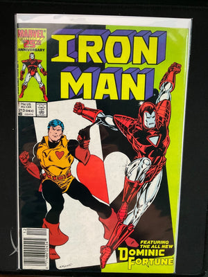 Iron Man #213 Comic Book - Marvel Comics!