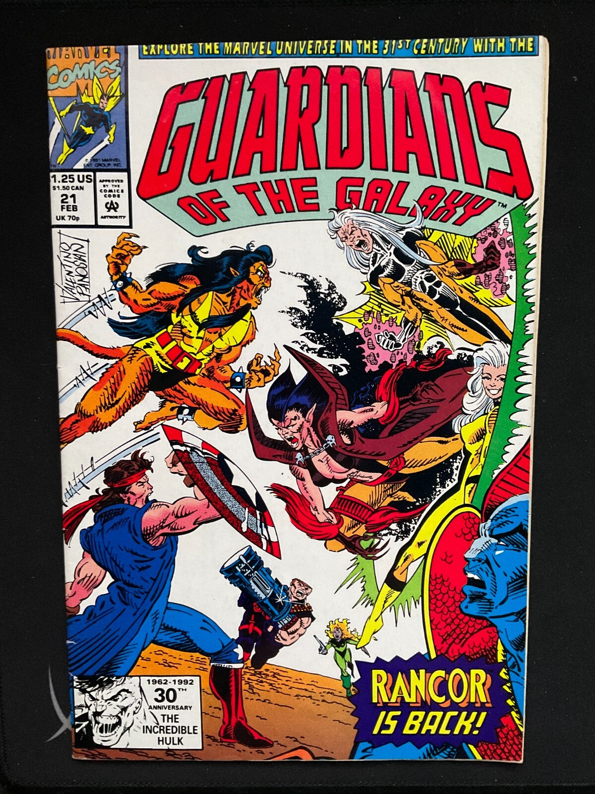 Guardians Of The Galaxy #21  Marvel Comics 1992