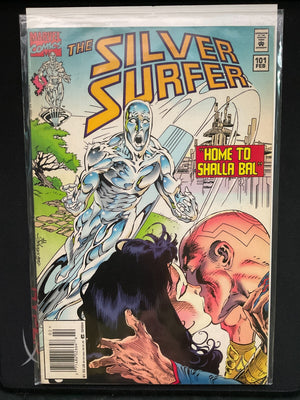 Silver Surfer #101 - HOME TO SHALLA BAL Galactus Marvel Comics Low Print Run