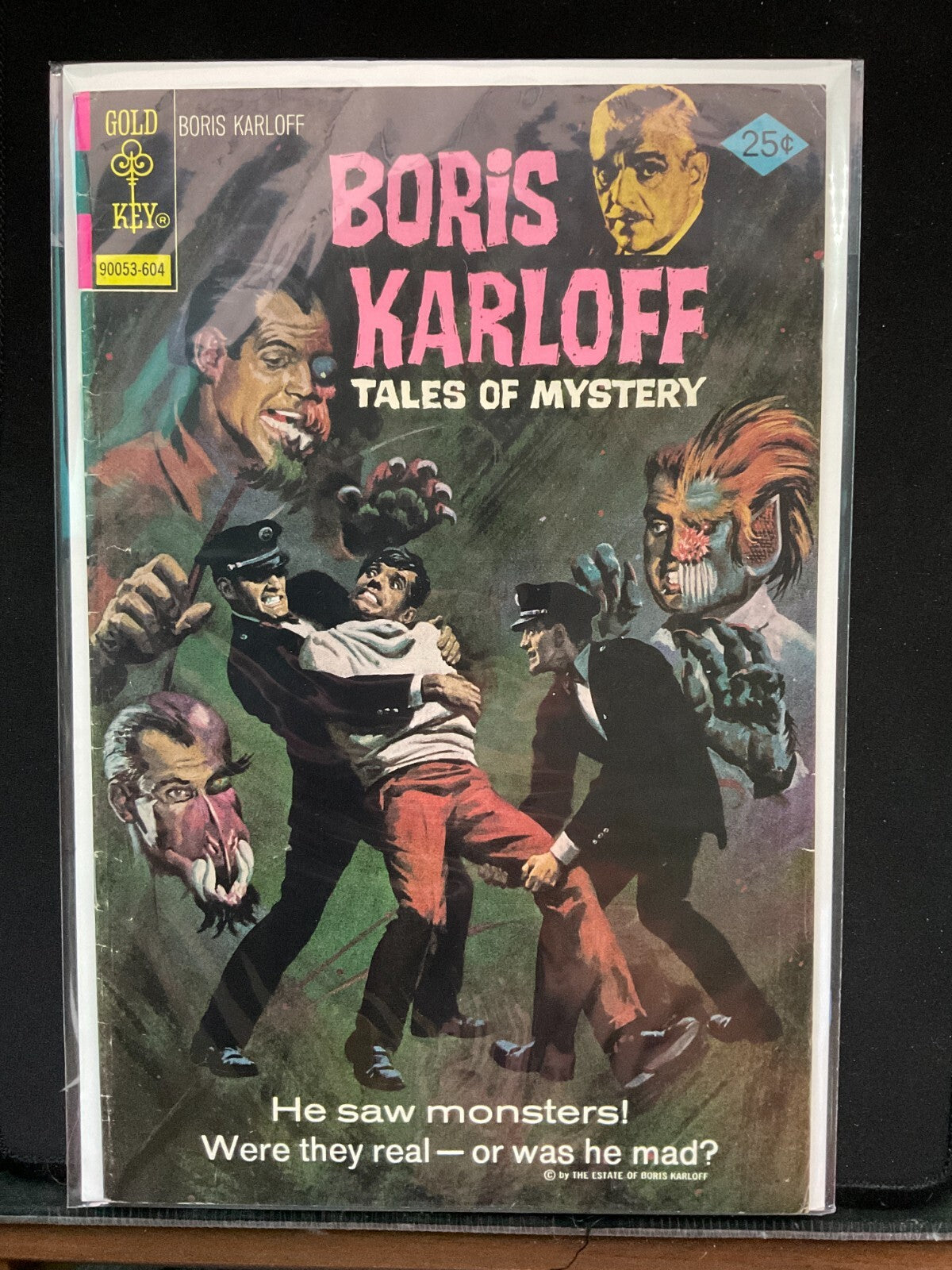 BORIS KARLOFF TALES OF MYSTERY #67 (1976) Gold Key Comics horror