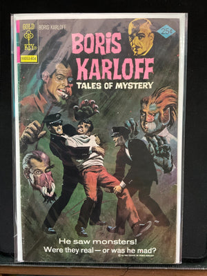 BORIS KARLOFF TALES OF MYSTERY #67 (1976) Gold Key Comics horror