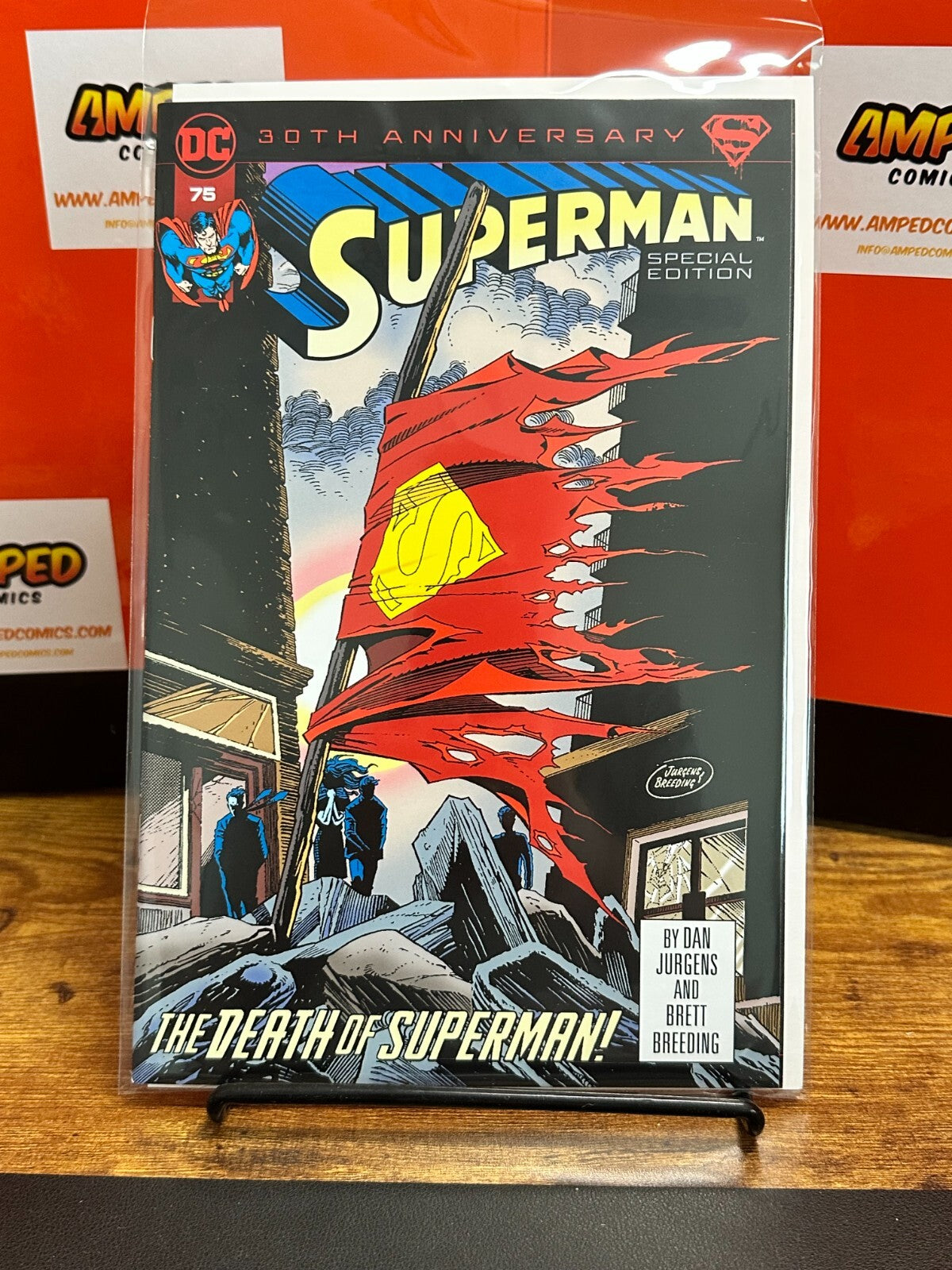 Superman #75 Special Edition Cover A Jurgens Gatefold Cover DC Comics 2022