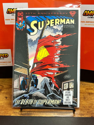 Superman #75 Special Edition Cover A Jurgens Gatefold Cover DC Comics 2022
