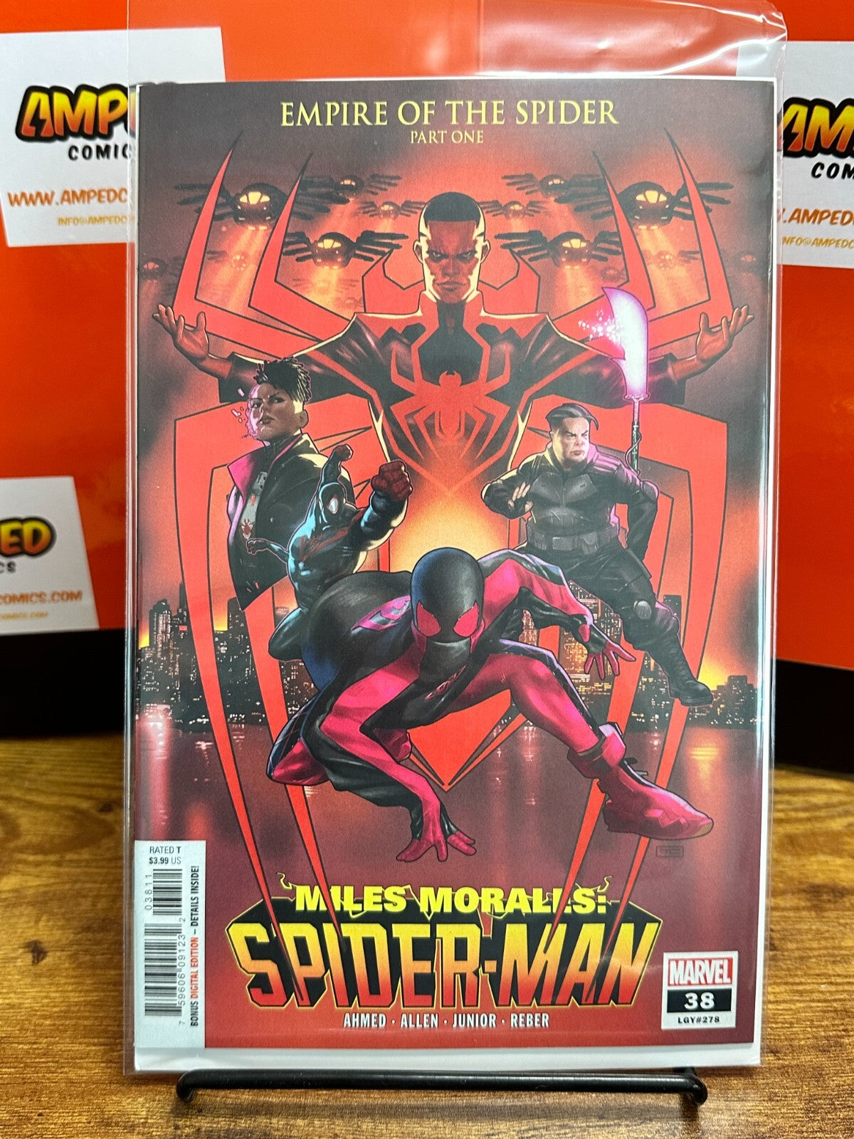 Miles Morales Spider-man #38 KEY** FIRST APPEARANCE OF SPIDER-SMASHER**