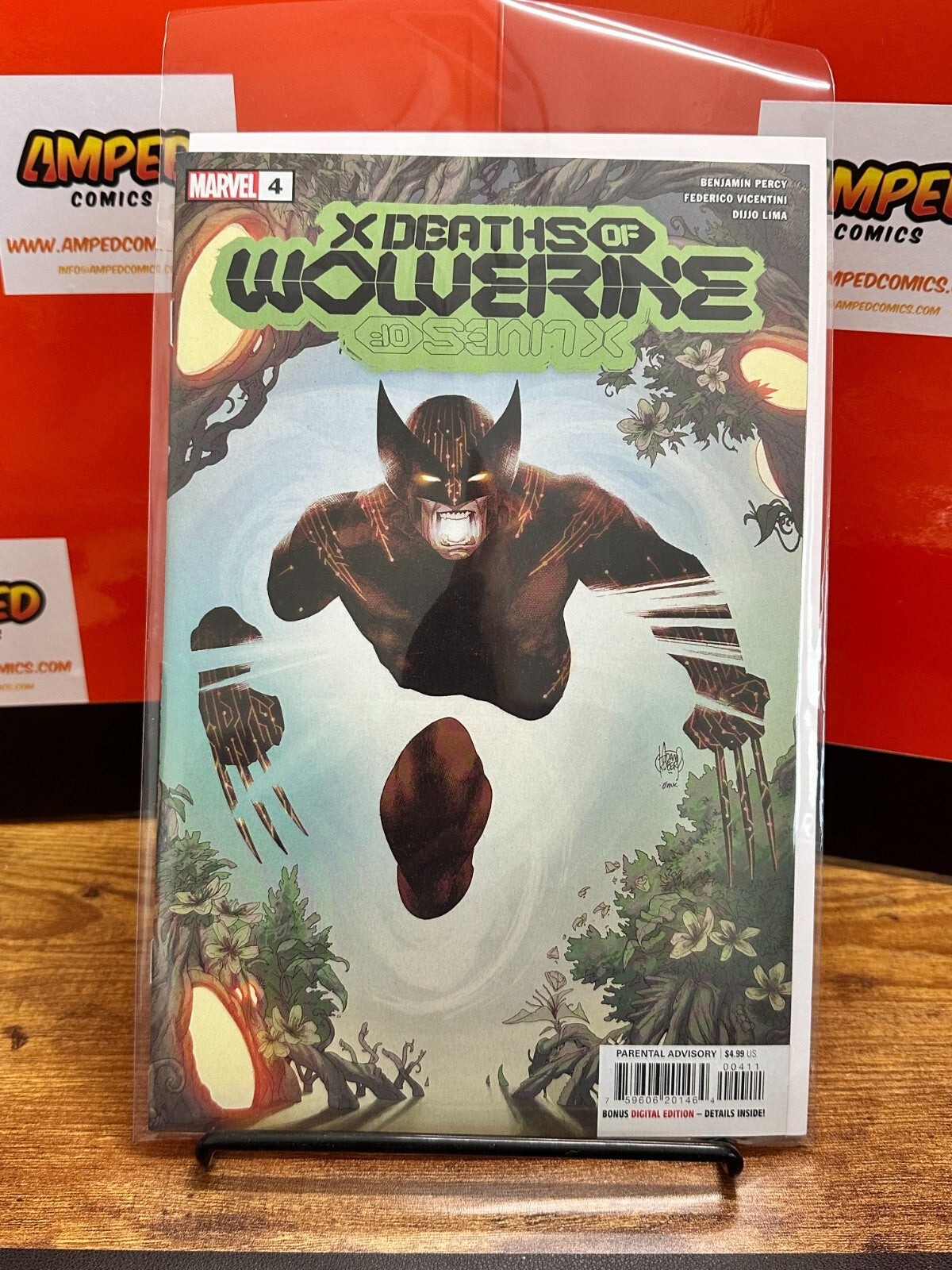 X Deaths Of Wolverine #4 Cover Adam Kubert