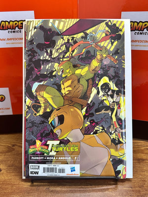 Mighty Morphin Power Rangers Teenage Mutant Ninja Turtles II #1 Double Gatefold
