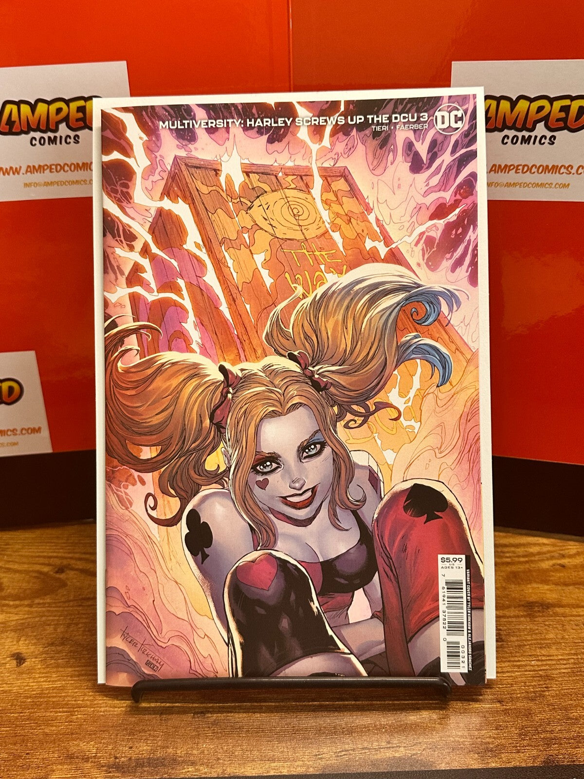 Multiversity Harley Screws Up The DCU #3 Cover B Variant Tyler Kirkham