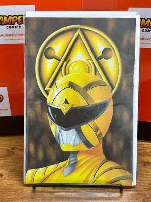 POWER RANGERS #1 MISCHKE EXCLUSIVE YELLOW RANGER VIRGIN VARIANT BOOM!