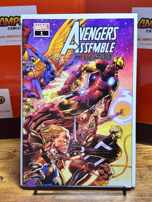 Avengers Assemble Alpha #1 (One Shot) Bryan Hitch Wraparound Cover