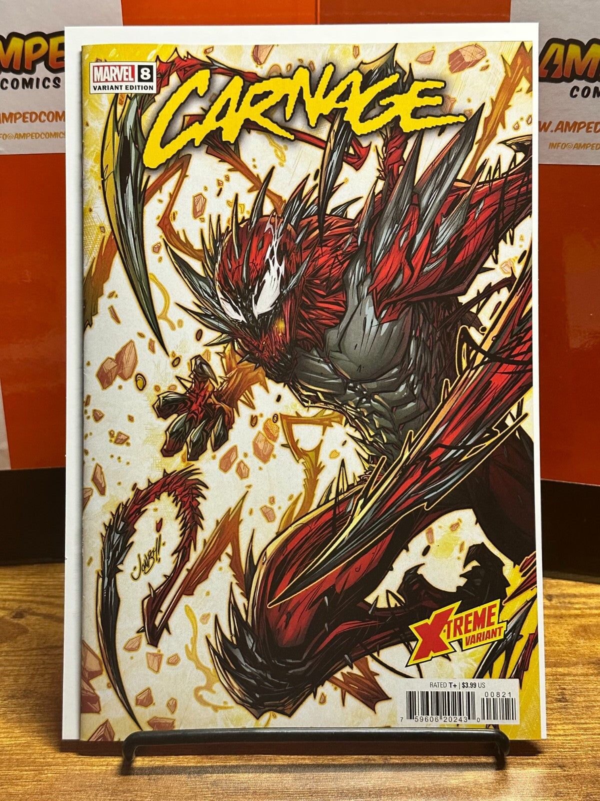 Carnage #8 JonBoy Meyers X-Treme Variant Marvel 2022 Comics
