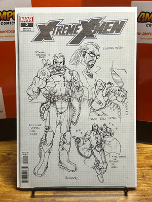 X-treme X-Men #3 - 1:10 Design Variant - Salvador Larroca - Marvel 2023