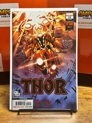 THOR #25 2ND PRINT COCCOLO VARIANT UNREAD (Banner Of War Part 2) Marvel