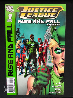 Justice League: Rise and Fall Special #1 Incentive Variant (2010) DC Comics