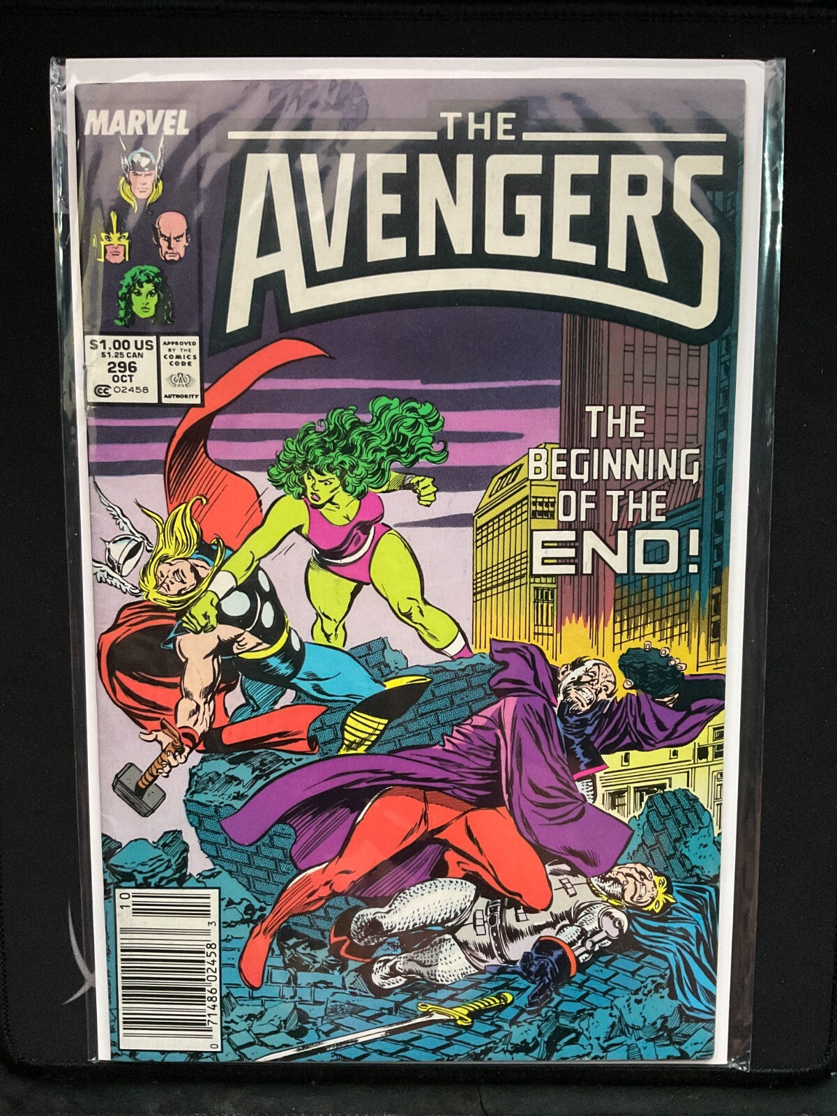 Avengers  #296  MARVEL Comics 1988