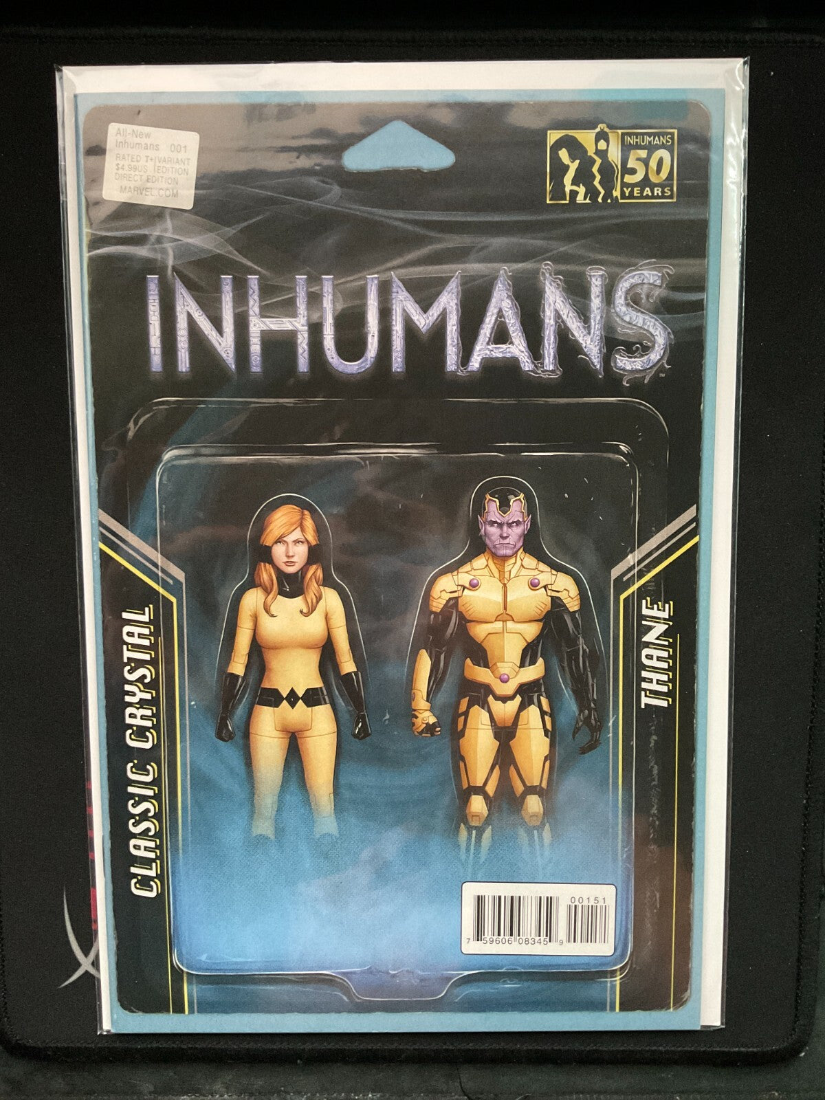 All New Inhumans #1 Action Figure Two Pack Var Marvel Comics Comic Book
