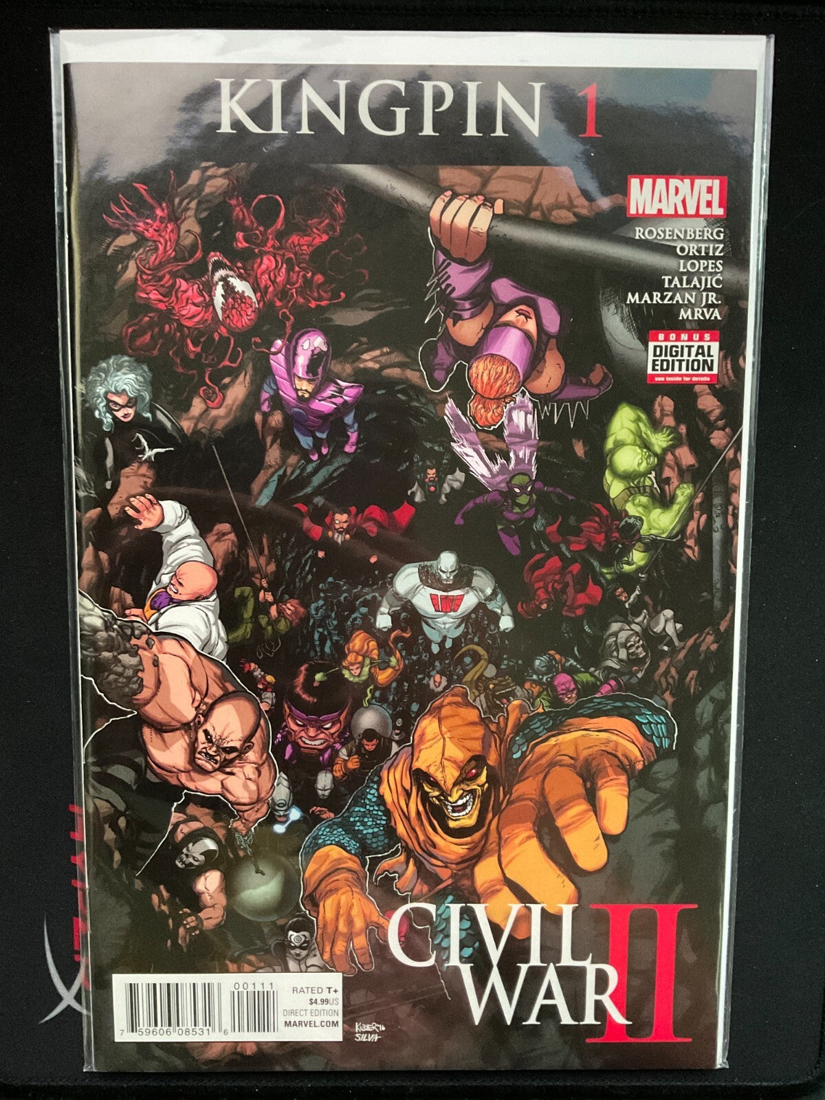 Civil War II: Kingpin #1 Sept. 2016 Marvel Comics