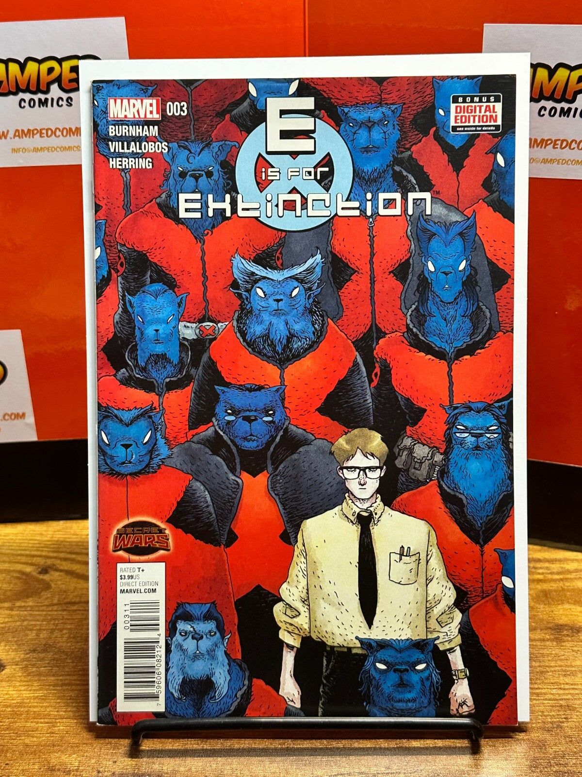 E Is For Extinction Secret Wars #1, 2, 3 - Marvel Comics (2015)