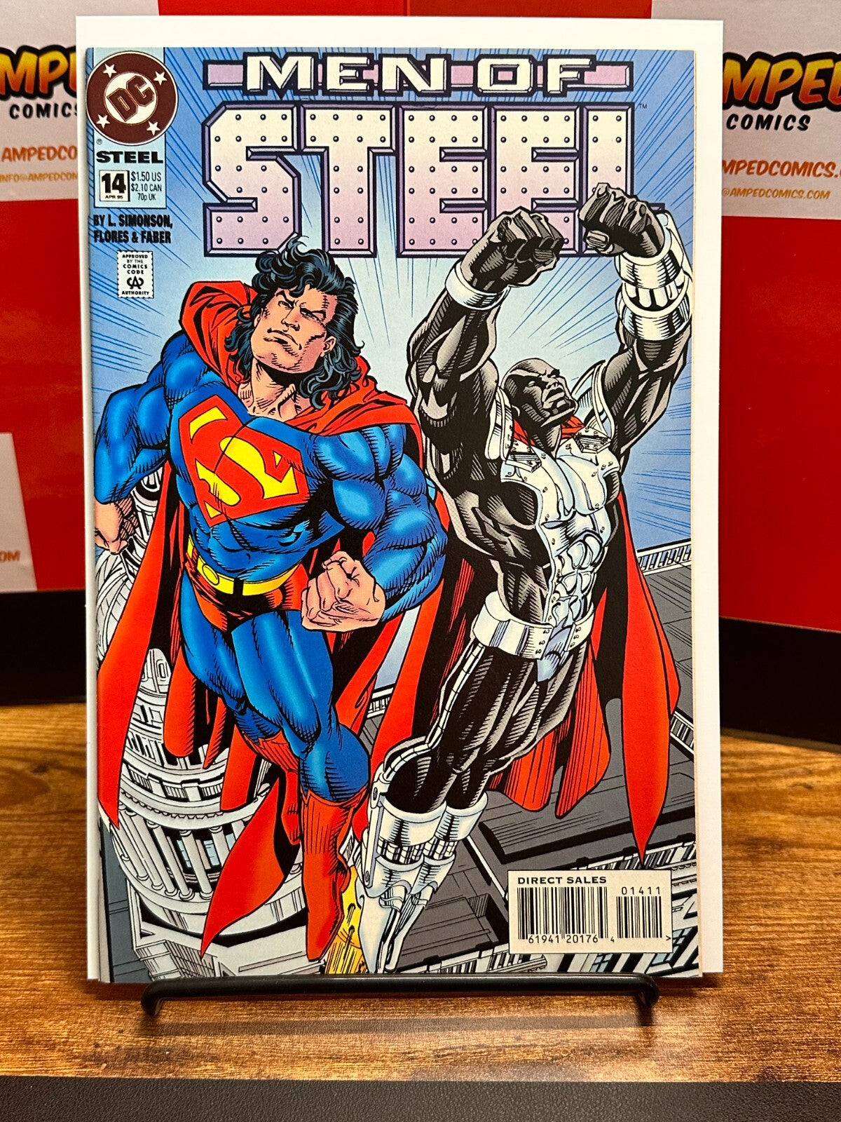 DC Comics Steel #14 1995 Men Of Steel