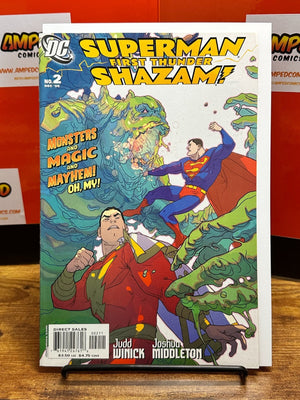 DC SUPERMAN SHAZAM! FIRST THUNDER #1, 2,3 LOT