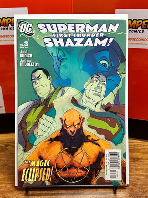 DC SUPERMAN SHAZAM! FIRST THUNDER #1, 2,3 LOT