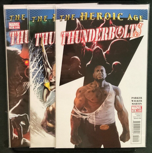 THUNDERBOLTS #144, #145, #146 lot 2010 Marvel Comics - Djurdjevic - Heroic Age