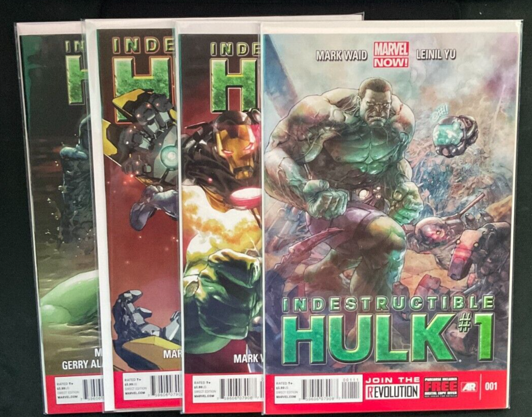 Indestructible Hulk #1-#4 (2013) Marvel Comics 4 BOOK LOT
