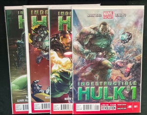 Indestructible Hulk #1-#4 (2013) Marvel Comics 4 BOOK LOT