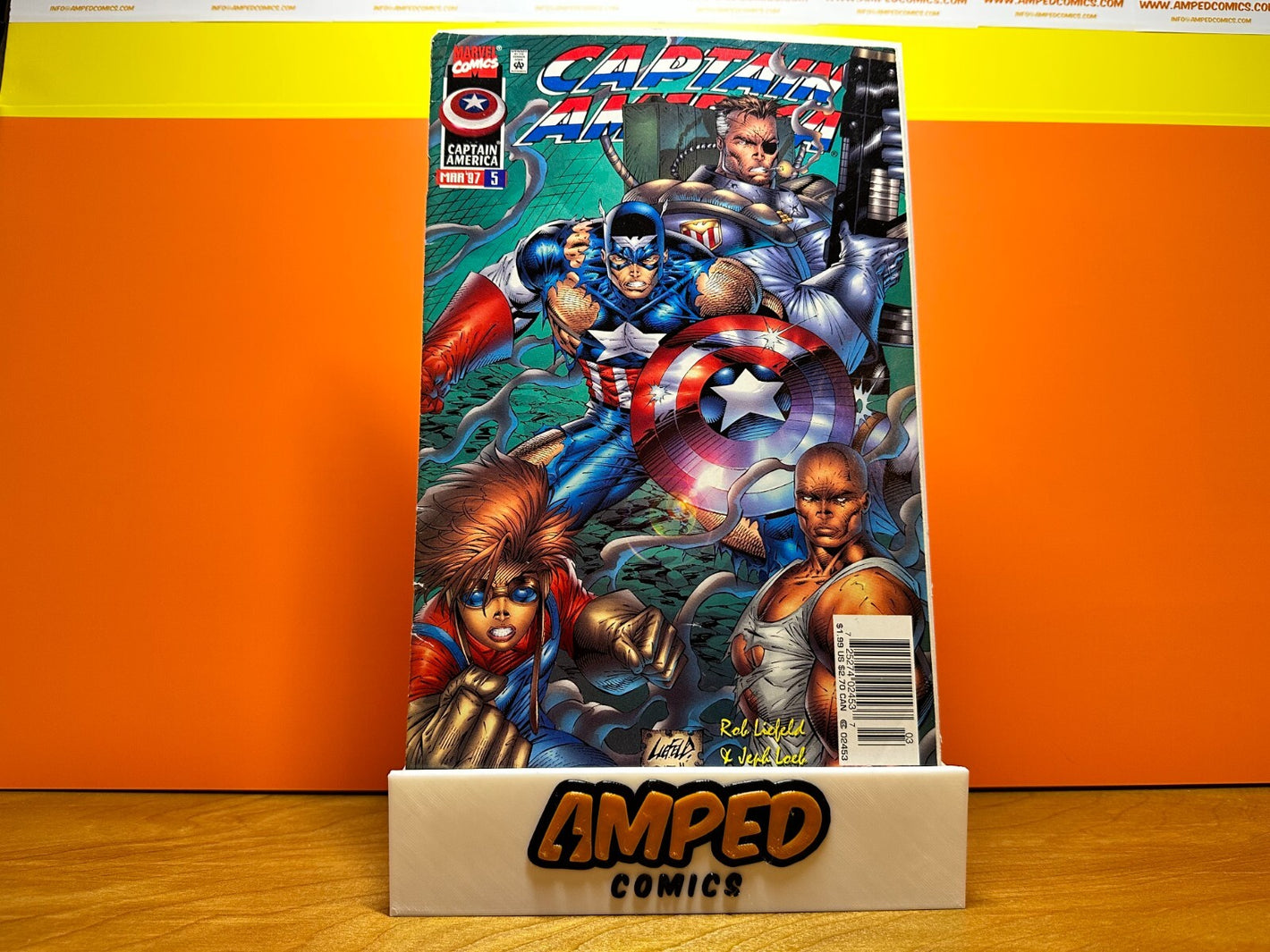 Captain America #5 - Marvel Comics - 1997