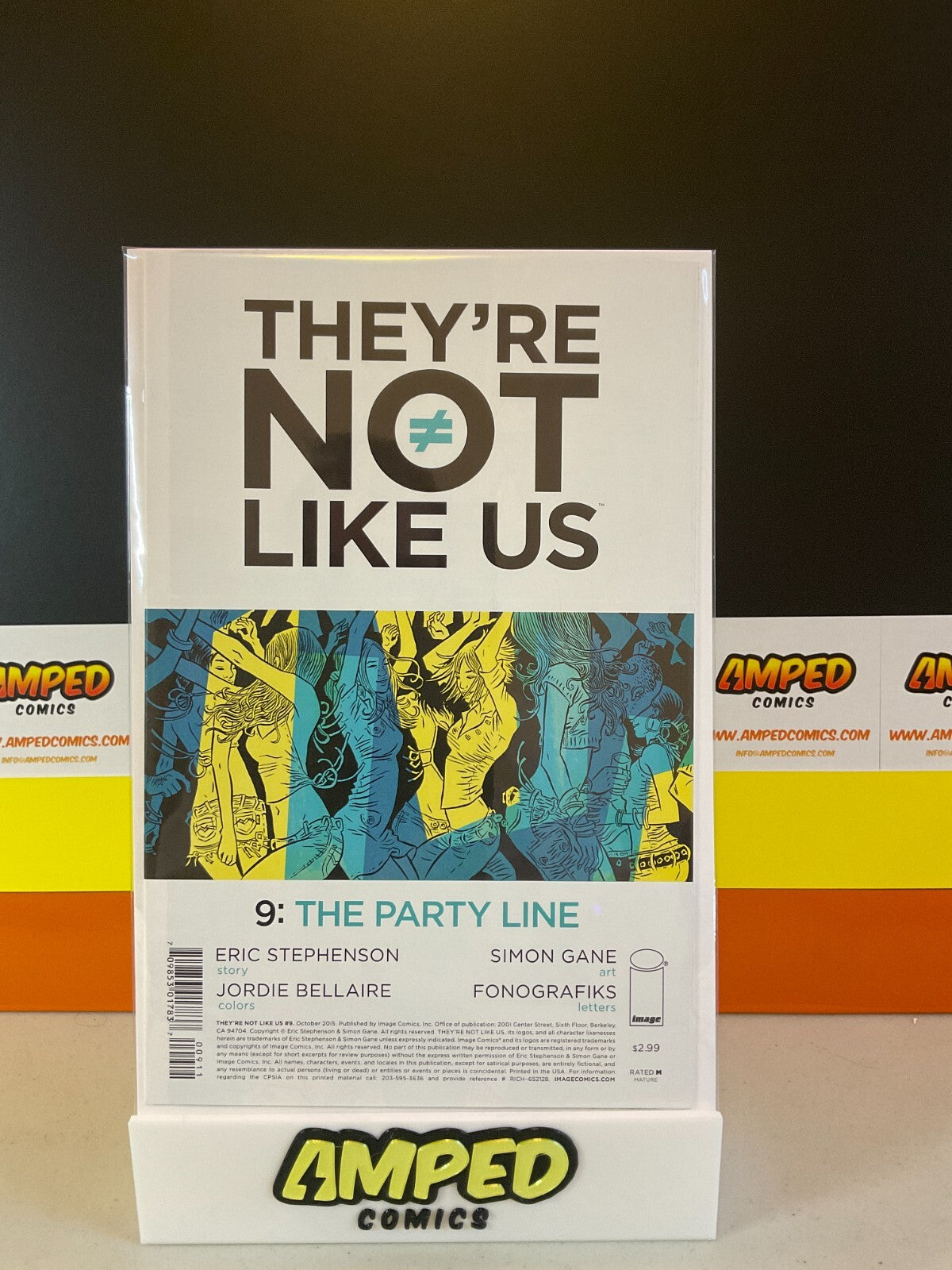 THEY'RE NOT LIKE US #4-11MAGE COMICS comic book Lot of 8 books! Image Comics