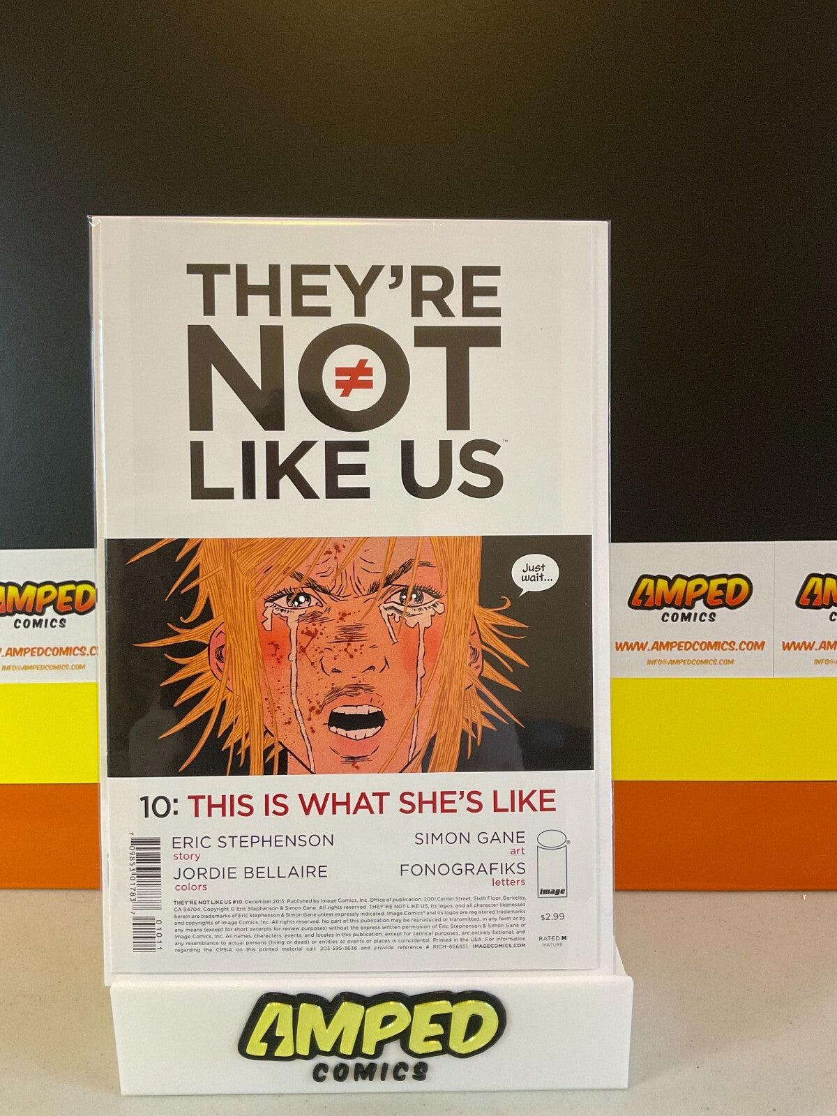 THEY'RE NOT LIKE US #4-11MAGE COMICS comic book Lot of 8 books! Image Comics