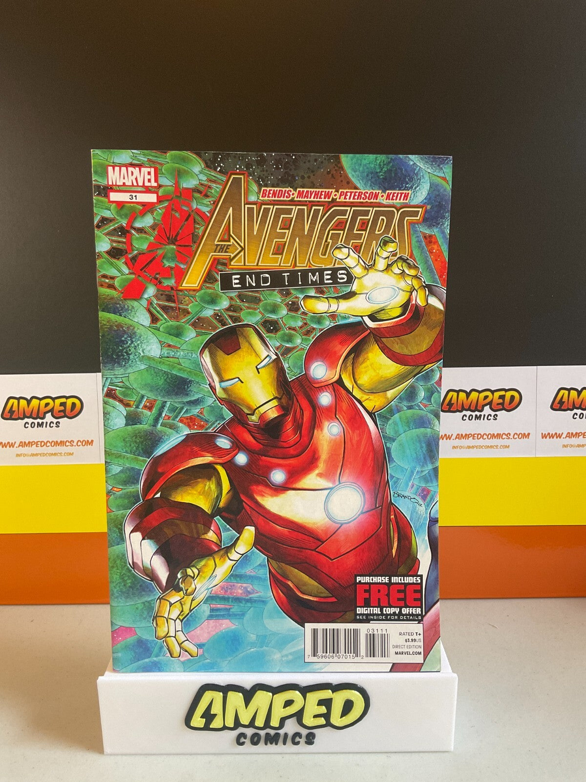 The Avengers #31 2012 Bendis Iron Man Spider-Man Captain America Wolverine