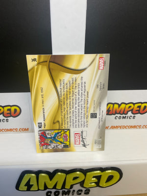 2022 Skybox Marvel Masterpieces #36 Mojo Gold Signature Series Tier 1