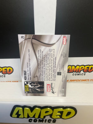 MOON KNIGHT 2022 UD Marvel Masterpieces Gold Signature Level 1 #29 C1