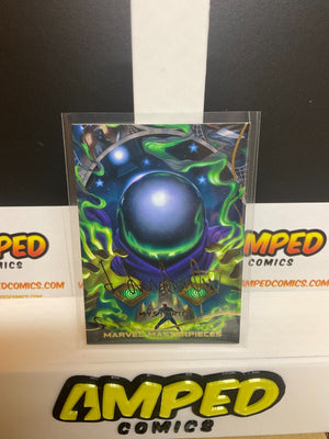 2022 Marvel Masterpieces 30 Mysterio Gold Signature Series